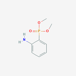 molecular formula C8H12NO3P B14115080 Dimethyl (2-aminophenyl)phosphonate CAS No. 87390-24-7