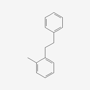 molecular formula C15H16 B14115091 Benzene, 1-methyl-2-(2-phenylethyl)- CAS No. 34403-05-9