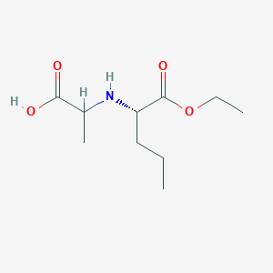 molecular formula C10H19NO4 B14115302 N-[(S)-Ethoxycarbonyl-1-butyl]-(S)-alanine 