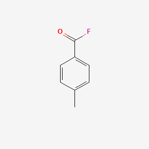 molecular formula C8H7FO B14115310 4-Methylbenzoyl fluoride CAS No. 350-42-5