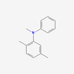 molecular formula C15H17N B14115510 N,2,5-trimethyl-N-phenylaniline 