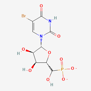molecular formula C9H10BrN2O9P-2 B14115705 5'-Uridylic acid,5-bromo- 