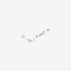 molecular formula C2HClZn B14115755 Ethynylzinc chloride CAS No. 37008-61-0