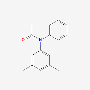molecular formula C16H17NO B14115765 N-(3,5-dimethylphenyl)-N-phenylacetamide 