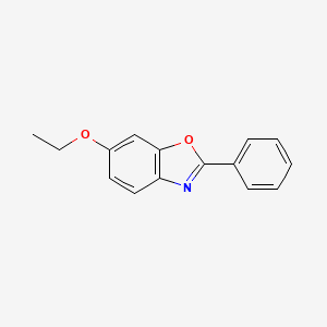 molecular formula C15H13NO2 B14115843 6-Ethoxy-2-phenylbenzo[d]oxazole 