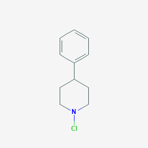 molecular formula C11H14ClN B14115880 1-Chloro-4-phenylpiperidine 