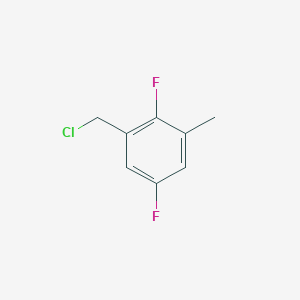 molecular formula C8H7ClF2 B1411589 2,5-Difluoro-3-methylbenzyl chloride CAS No. 1803826-85-8