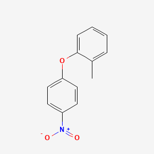 molecular formula C13H11NO3 B14116180 P-Nitrophenyl O-tolyl ether CAS No. 2444-29-3