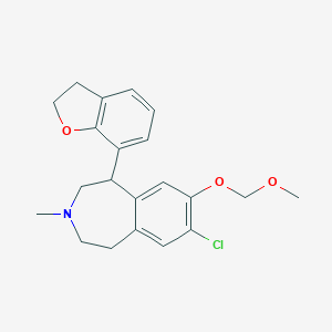 8-Chloro-5-(2,3-dihydro-1-benzofuran-7-yl)-7-(methoxymethoxy)-3-methyl-1,2,4,5-tetrahydro-3-benzazepine