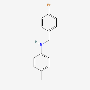 molecular formula C14H14BrN B14117747 N-(4-Bromobenzyl)-4-methylaniline 
