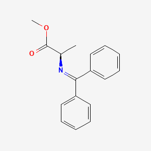 molecular formula C17H17NO2 B14117752 methyl N-(diphenylmethylene)-D-alaninate 