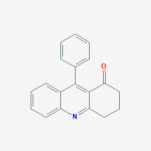 molecular formula C19H15NO B141179 3,4-Dihydro-9-phenyl-1(2H)-acridinone CAS No. 17401-27-3