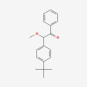 molecular formula C19H22O2 B14117901 OE+/--Methoxy-OE+/--(4-tert-butylphenyl)acetophenone 