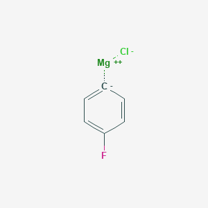molecular formula C6H4ClFMg B141187 4-Fluorophenylmagnesium chloride CAS No. 130387-74-5
