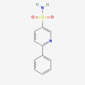 molecular formula C11H10N2O2S B1411872 6-Phenylpyridine-3-sulfonamide CAS No. 2035053-36-0