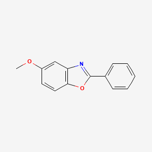 molecular formula C14H11NO2 B14118764 5-Methoxy-2-phenylbenzoxazole 