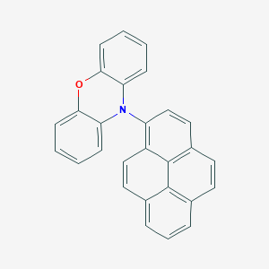 molecular formula C28H17NO B14118807 10-(Pyren-1-yl)-10H-phenoxazine 