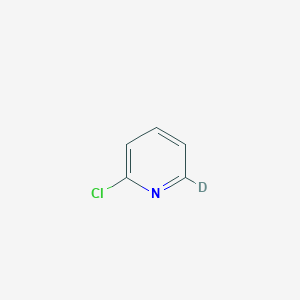 molecular formula C5H4ClN B14119093 2-Chloropyridine-6-d 