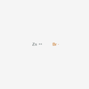 molecular formula BrZn+ B14119100 zinc;bromide 