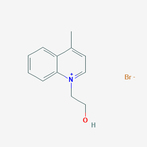 molecular formula C12H14BrNO B141192 1-(2-Hydroxyethyl)lepidinium Bromide CAS No. 26468-13-3