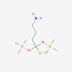 molecular formula C10H26NO2Si3 B14119207 CID 87319099 