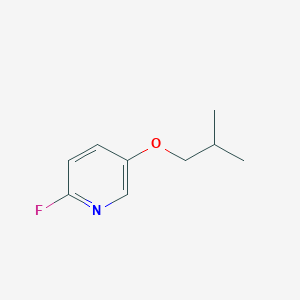 2-Fluoro-5-(2-methylpropoxy)pyridine