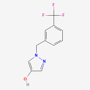 1-(3-Trifluoromethylbenzyl)-1H-pyrazol-4-ol