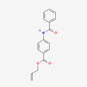molecular formula C17H15NO3 B14119461 N-(4-Allyloxycarbonylphenyl)benzamide 