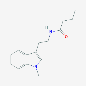 N-Butanoyl-5-methyltryptamine