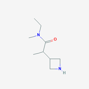 2-(Azetidin-3-yl)-N-ethyl-N-methylpropanamide