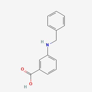 molecular formula C14H13NO2 B14119934 3-(benzylamino)benzoic Acid 
