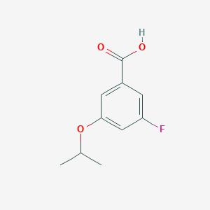 3-Fluoro-5-(propan-2-yloxy)benzoic acid