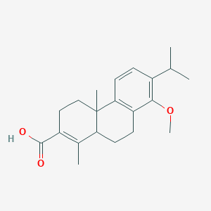 molecular formula C21H28O3 B141200 Triptoditerpenic acid B CAS No. 147362-43-4