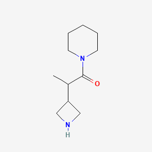 2-(Azetidin-3-yl)-1-(piperidin-1-yl)propan-1-one