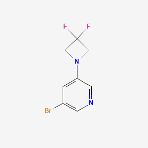 3-Bromo-5-(3,3-difluoroazetidin-1-yl)pyridine