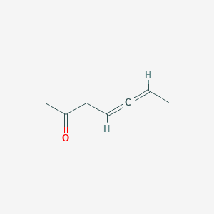molecular formula C7H10O B14120192 4,5-Heptadien-2-one CAS No. 4187-75-1