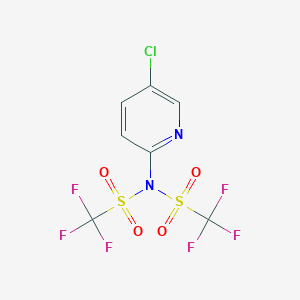 2-[N,N-BIS(TRIFLUOROMETHANESULFONYL)AMINO]-5-CHLOROPYRIDINE