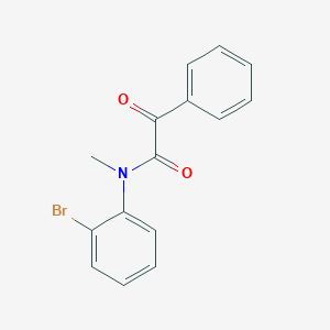 molecular formula C15H12BrNO2 B14120419 N-(2-Bromophenyl)-N-methyl-OE+/--oxobenzeneacetamide 