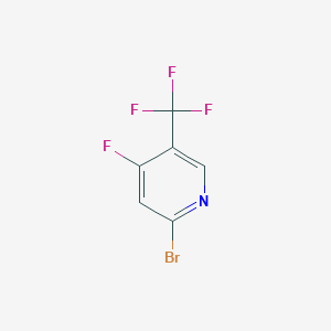 2-Bromo-4-fluoro-5-(trifluoromethyl)pyridine