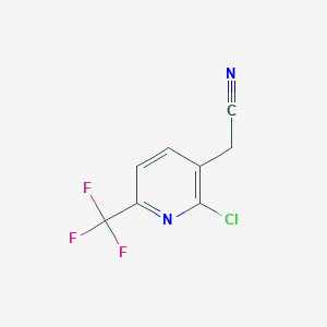 2-Chloro-6-(trifluoromethyl)pyridine-3-acetonitrile