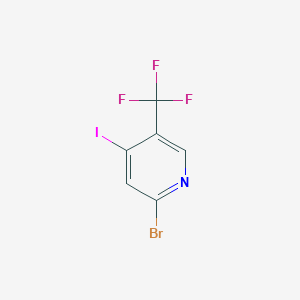 2-Bromo-4-iodo-5-(trifluoromethyl)pyridine