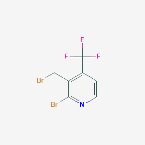 2-Bromo-3-bromomethyl-4-(trifluoromethyl)pyridine