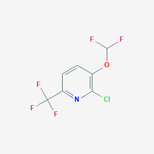 2-Chloro-3-difluoromethoxy-6-(trifluoromethyl)pyridine