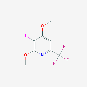 2,4-Dimethoxy-3-iodo-6-(trifluoromethyl)pyridine