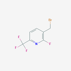 3-Bromomethyl-2-fluoro-6-(trifluoromethyl)pyridine
