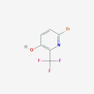 molecular formula C6H3BrF3NO B1412143 6-Bromo-3-hydroxy-2-(trifluoromethyl)pyridine CAS No. 1227593-43-2