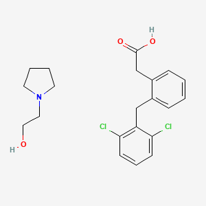 molecular formula C21H25Cl2NO3 B14121562 Flector Patch 