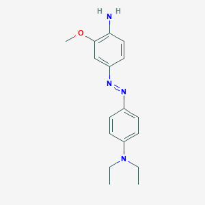 4-((4-Amino-3-methoxyphenyl)azo)-N,N-diethylaniline