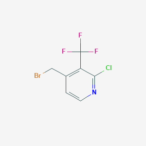 4-(Bromomethyl)-2-chloro-3-(trifluoromethyl)pyridine