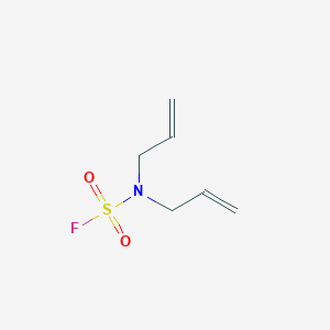 molecular formula C6H10FNO2S B14121802 N,N-di-2-propen-1-yl-Sulfamoyl fluoride 